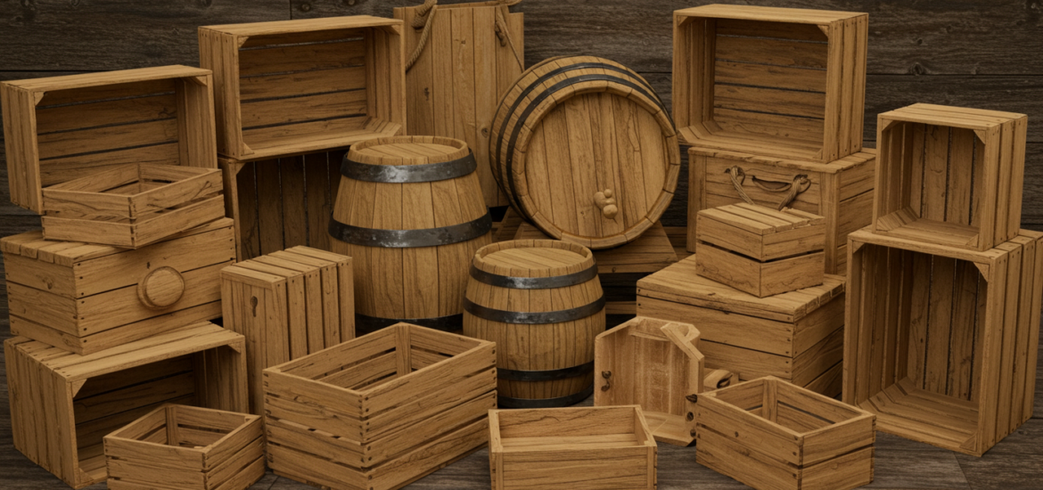 Emballage en bois sur mesure